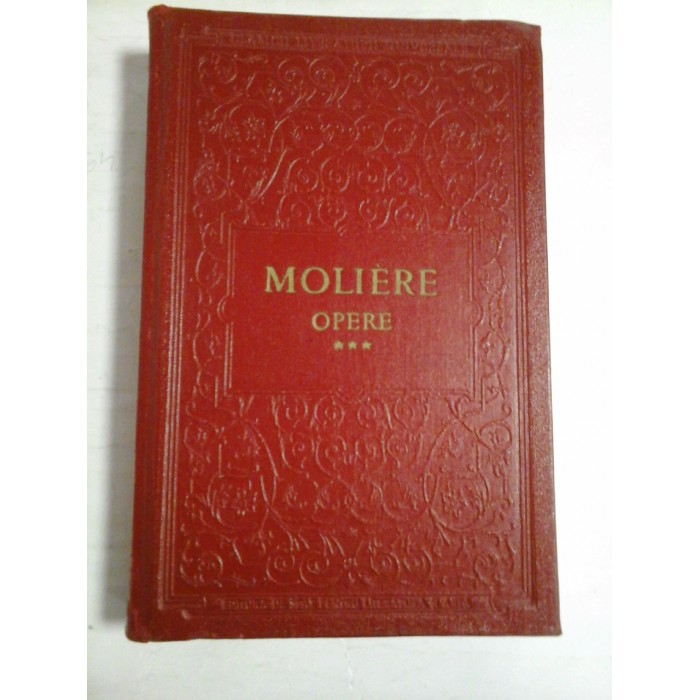 MOLIERE - OPERE - volumul 3